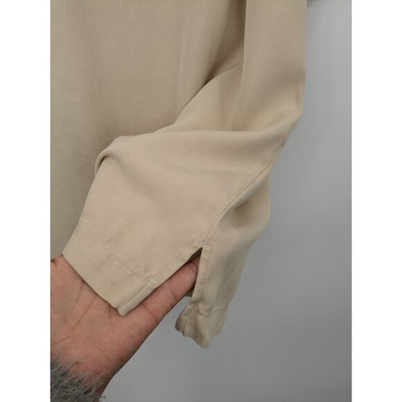 Vintage Nat Nast Camp Button Up Shirt Men Size M Luxury Original 100% Silk Boho - Picture 7 of 11